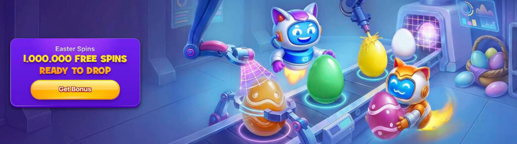 bezplatná otočení promo robocat kasino
